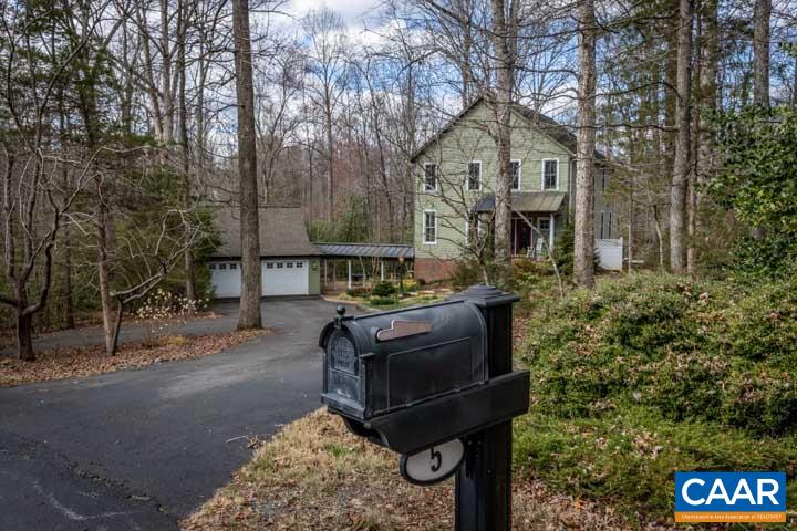5 Rudolph Street Ruckersville, VA 22968 - Photo 46 of 50 a front view of a house with garden