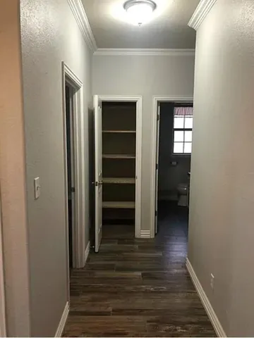 a room with a window