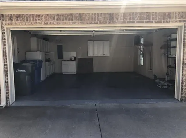 a close view of utility room