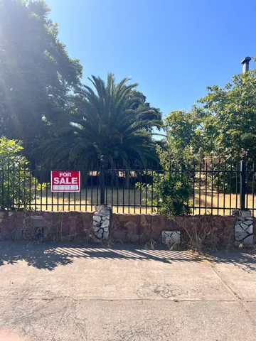 a street sign on a road