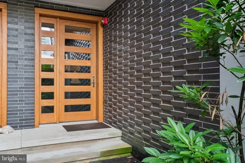 a view of front door