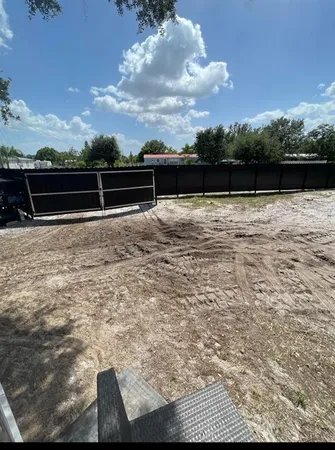 a view of outdoor space with ocean view