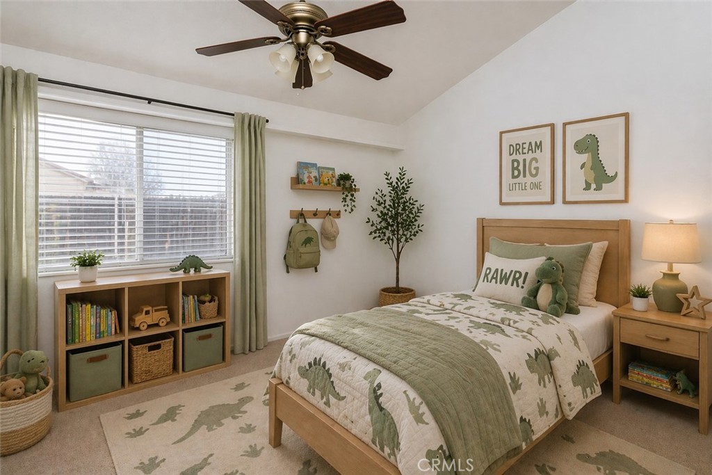 44194 Meadow Grove Street Hemet, CA 92544 - Photo 21 of 42 a bedroom with a bed and a window