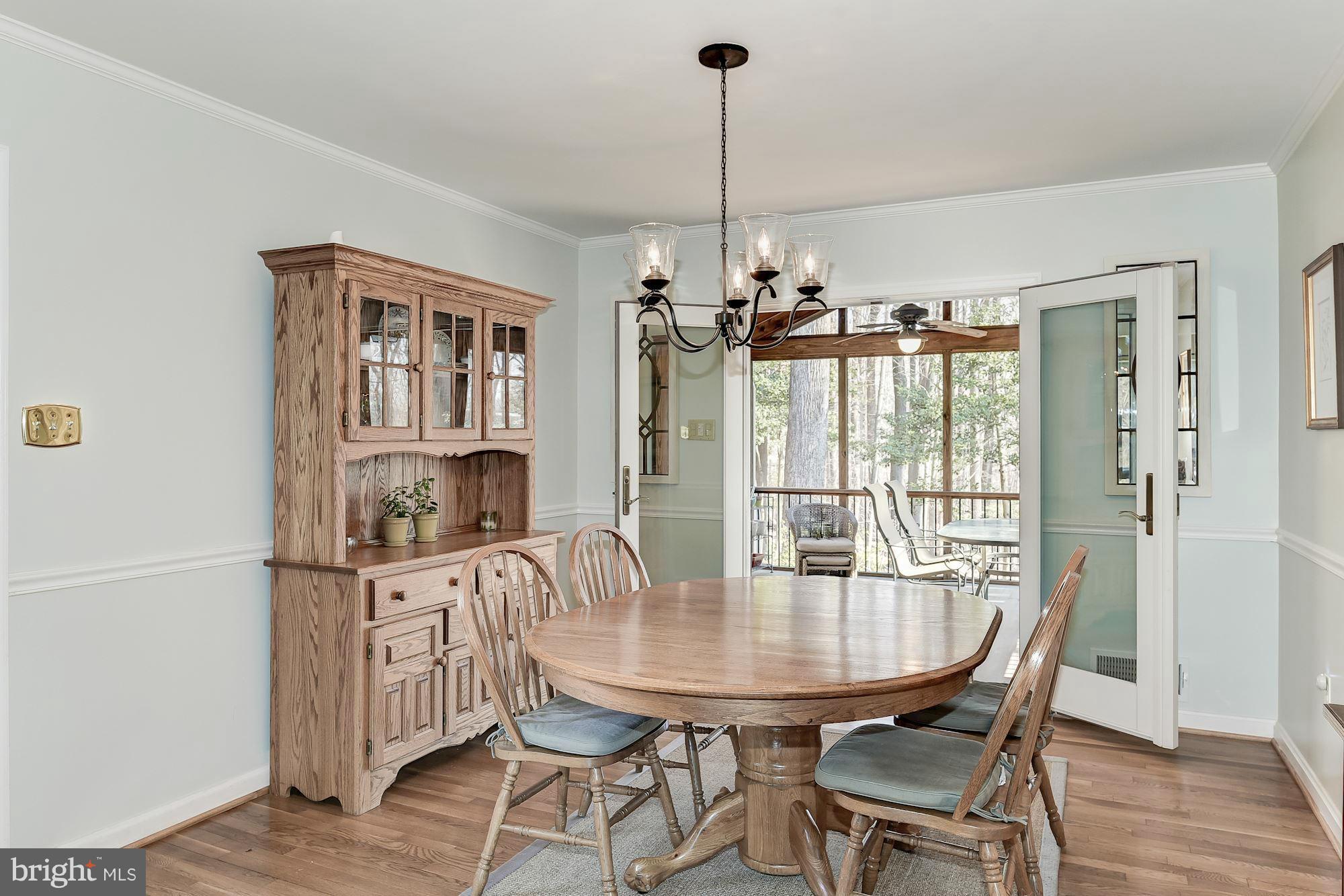 10619 Kinloch Road Silver Spring, MD 20903 - Photo 9 of 30 Dining Room view leading to exterior patio
