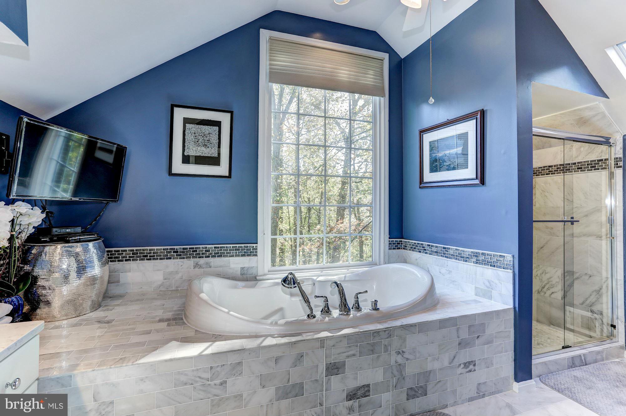 2232 Wakerobin Lane Reston, VA 20191 - Photo 17 of 30 a bath tub sitting in a bathroom next to a window