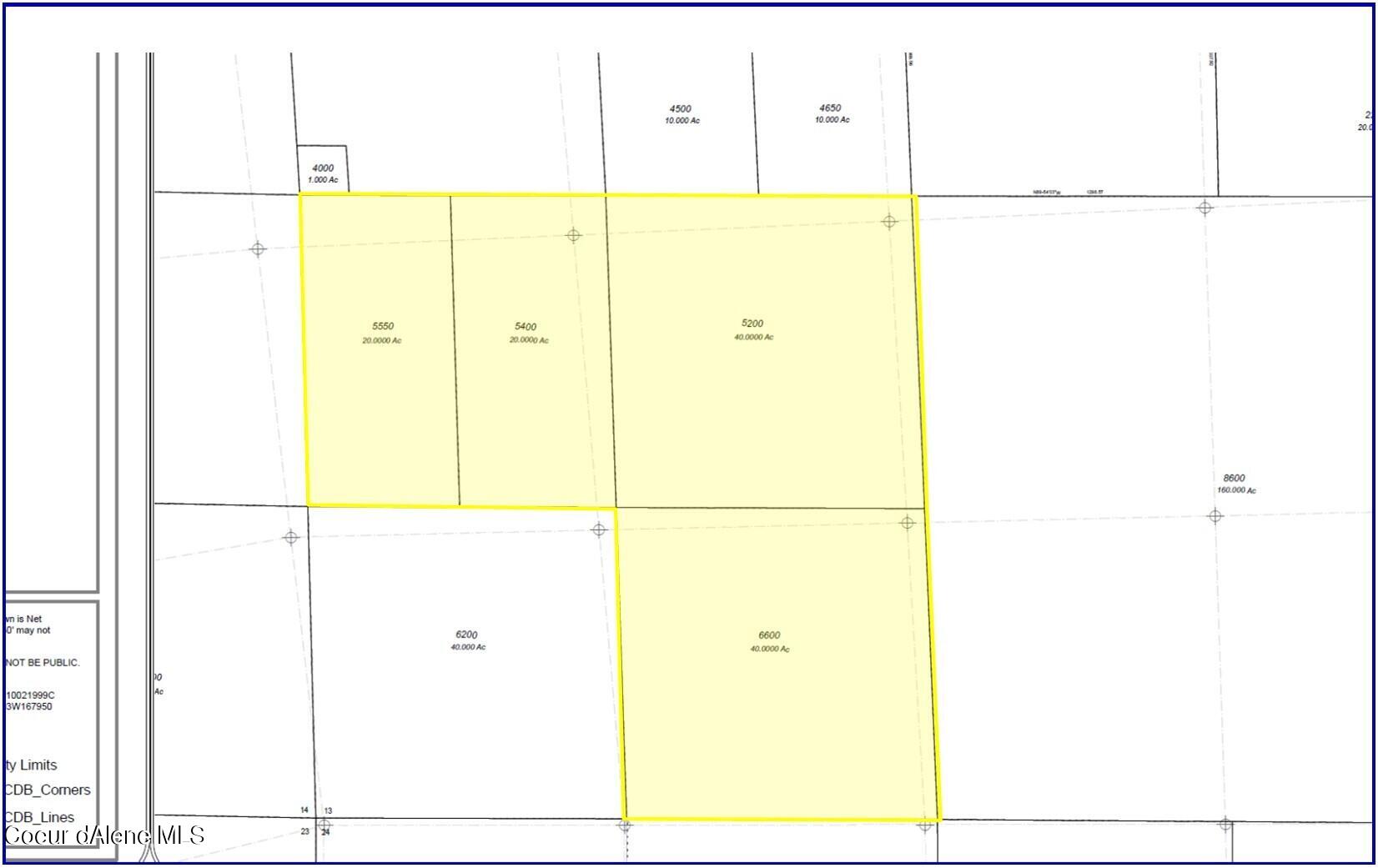 Nna East Alamo Road Harrison, ID 83833 - Photo 12 of 44 Plat Map