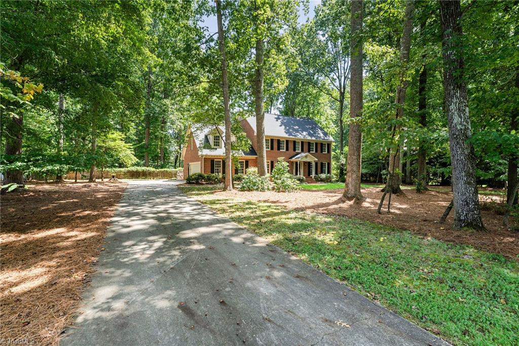 4107 Rockingham Road South Greensboro, NC 27407 - Photo 3 of 50 Deep setback from the road