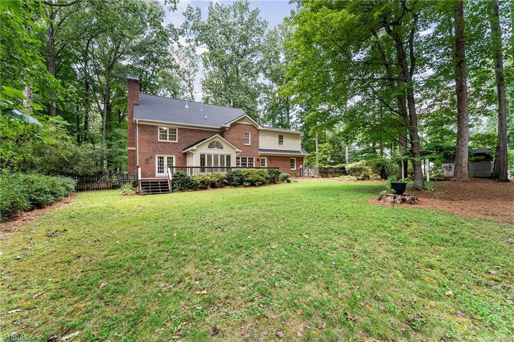 4107 Rockingham Road South Greensboro, NC 27407 - Photo 47 of 50 Large backyard