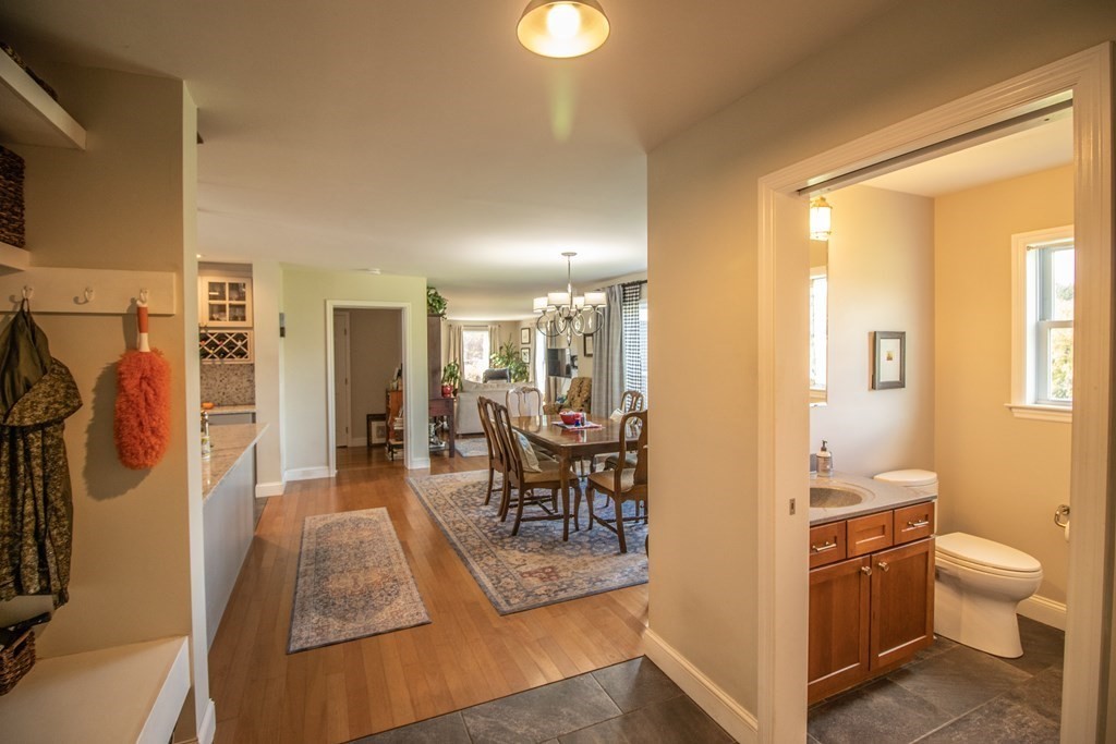 96 Cold Hill Granby, MA 01033 - Photo 17 of 42 a living room with furniture and a toilet