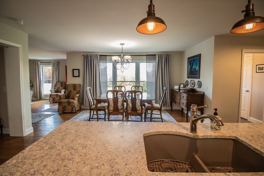 96 Cold Hill Granby, MA 01033 - Photo 24 of 42 a view of a living room and dining room