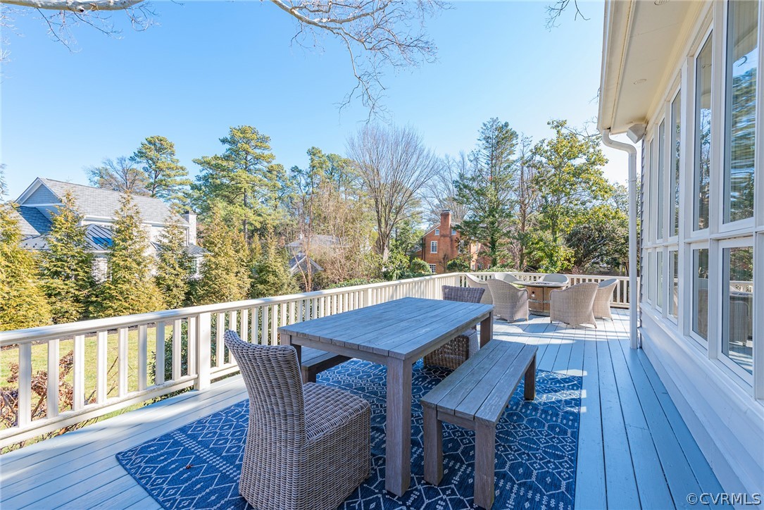 6310 Three Chopt Road Richmond, VA 23226 - Photo 40 of 48 View of rear deck area