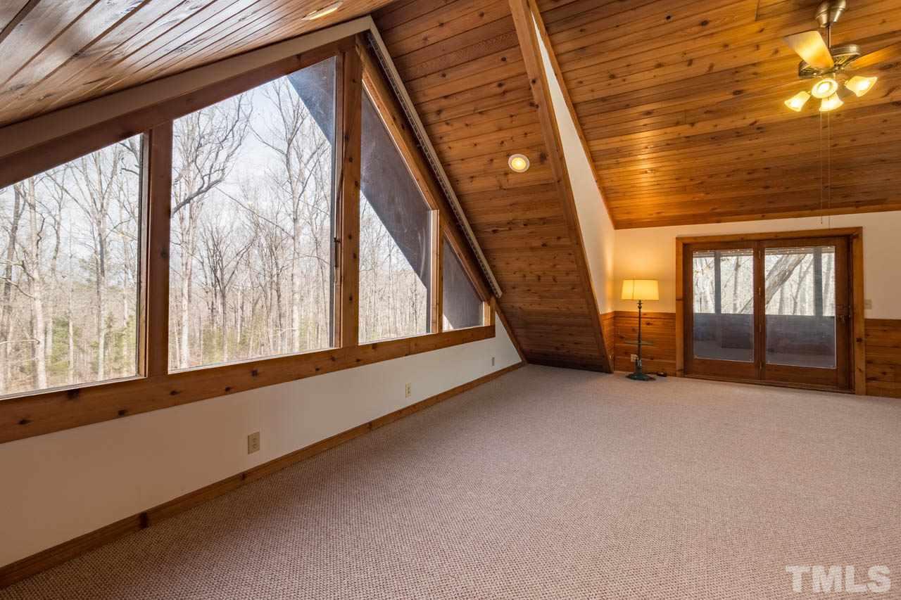 978 Chatham Church Road Moncure, NC 27559 - Photo 19 of 30 Wonderful views of the woods and access to the screened porch