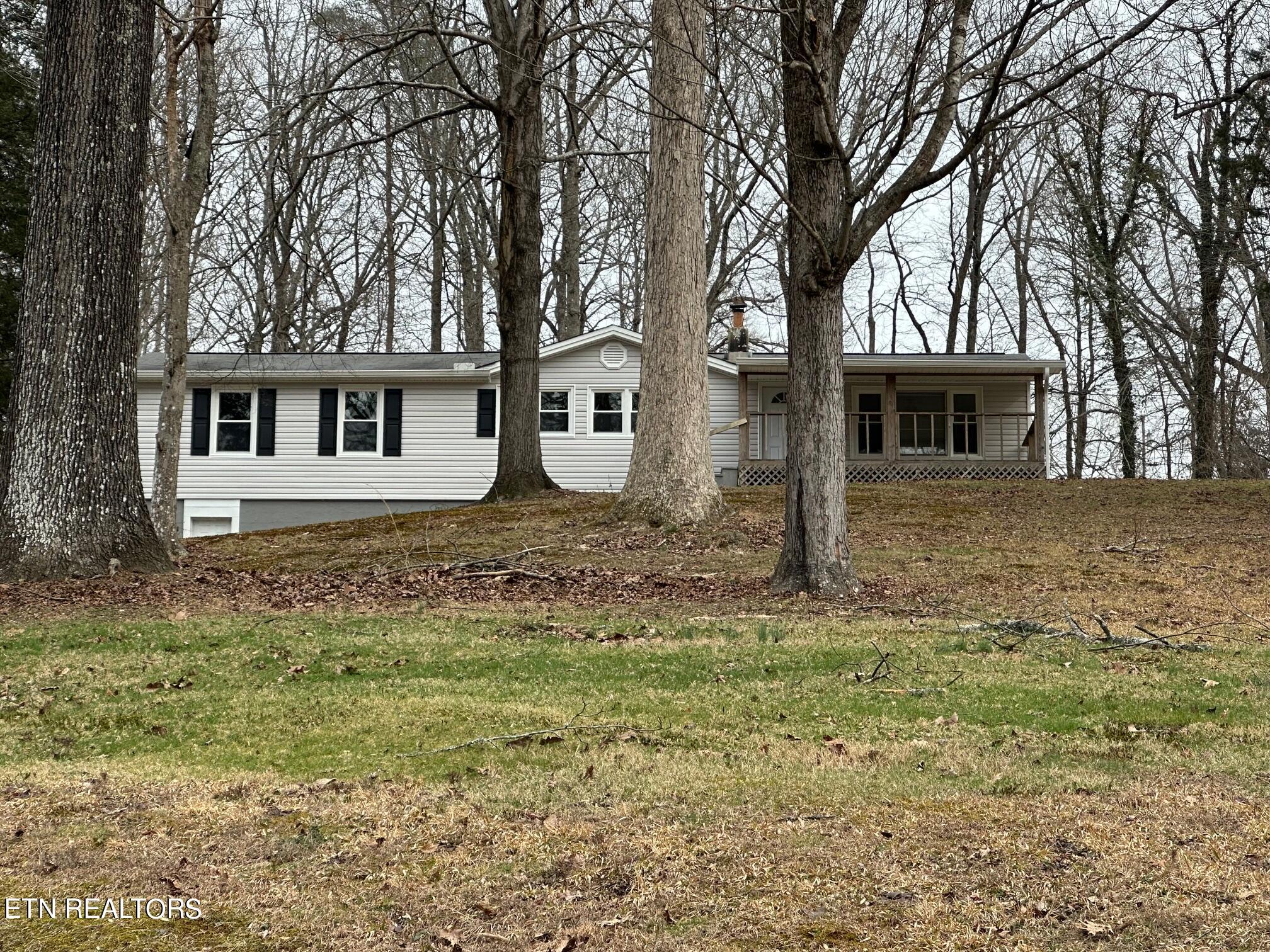 114 Martin Strader Lane Clinton, TN 37716 - Photo 11 of 34 11 Front Yard with Mature Trees