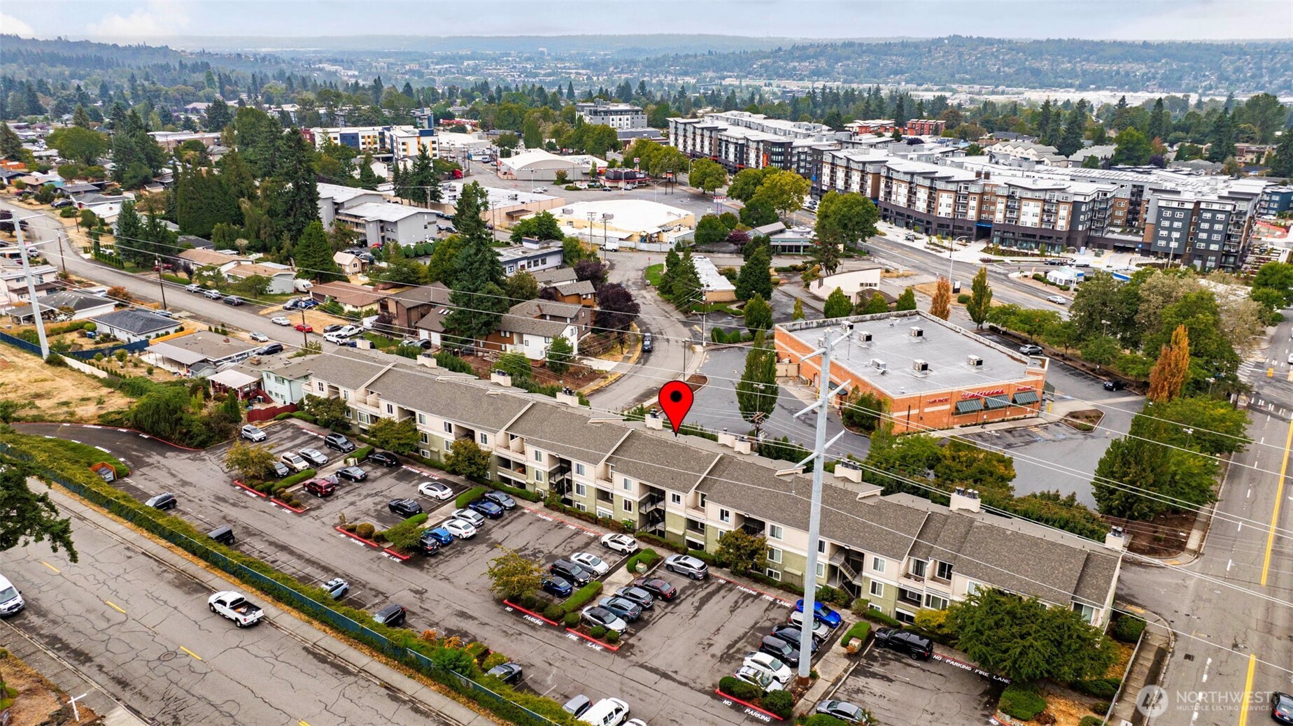 3233 Northeast 12th Street, Unit 207 Renton, WA 98056 - Photo 36 of 40 an aerial view of a city