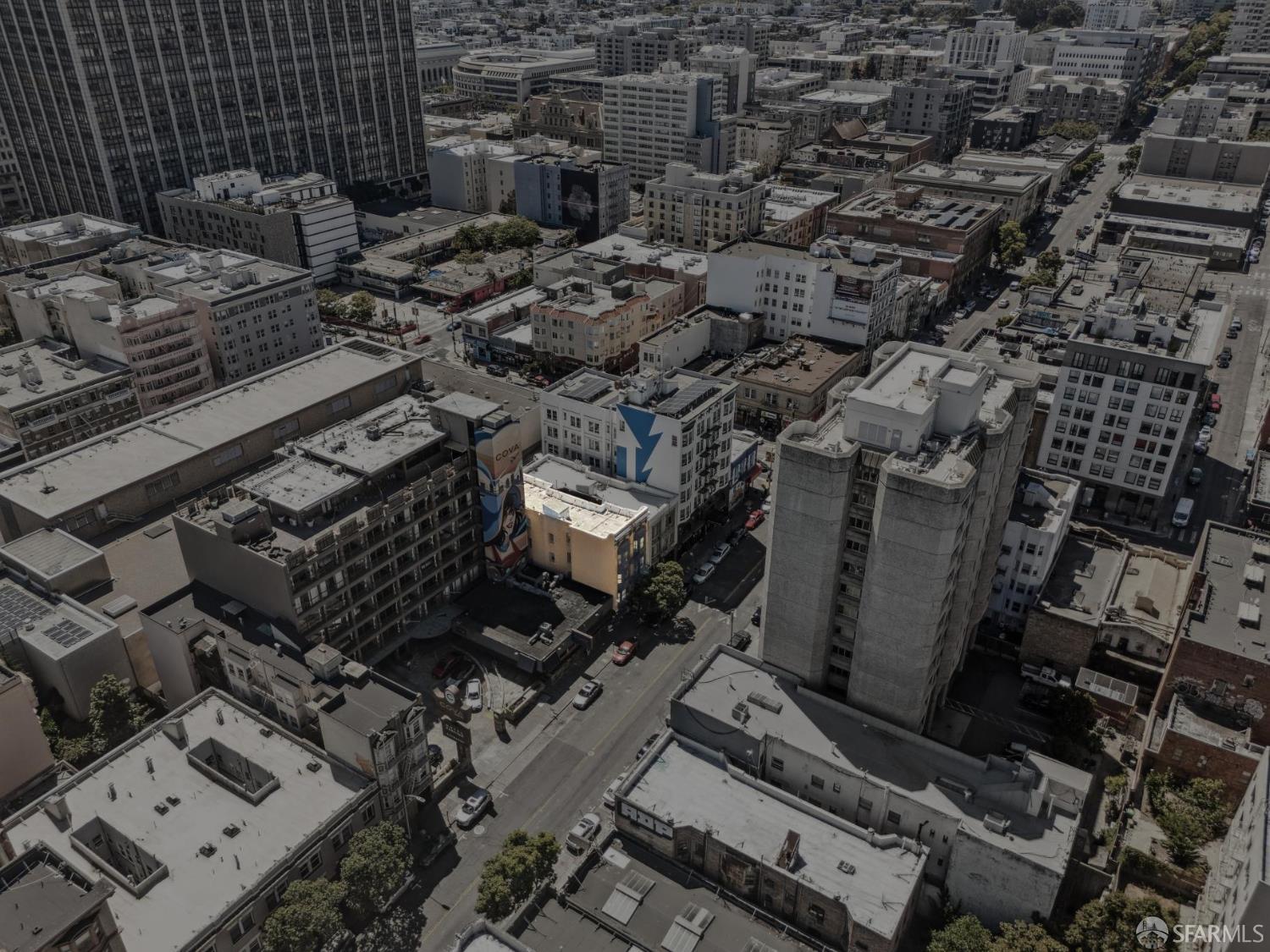 669 Ellis Street San Francisco, CA 94109 - Photo 29 of 32 an aerial view of multiple houses