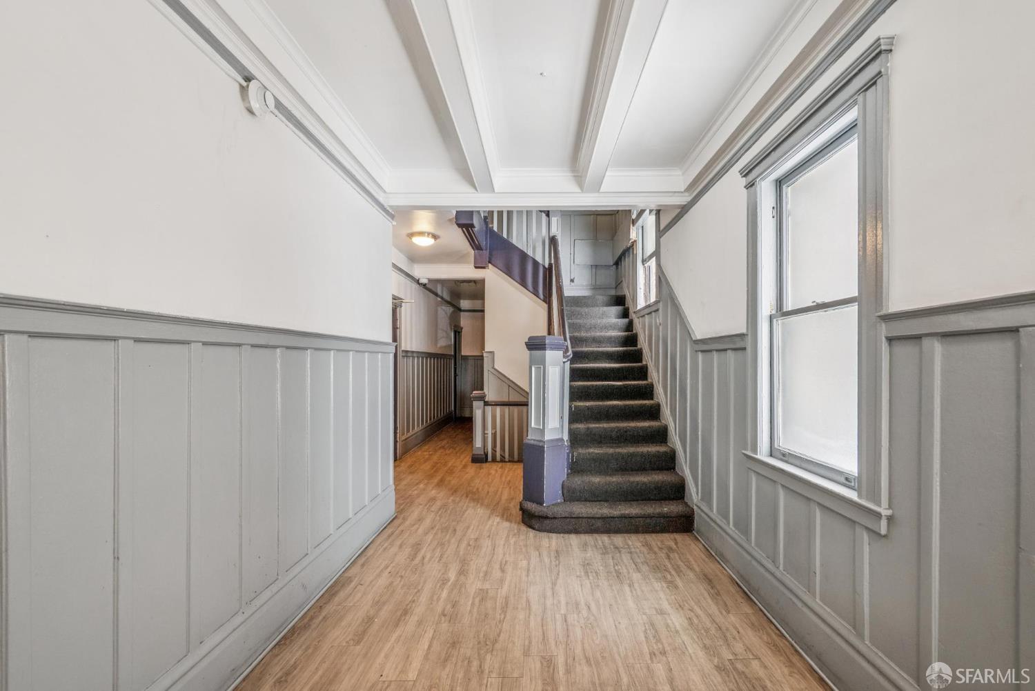 669 Ellis Street San Francisco, CA 94109 - Photo 5 of 32 a view of entryway with wooden floor