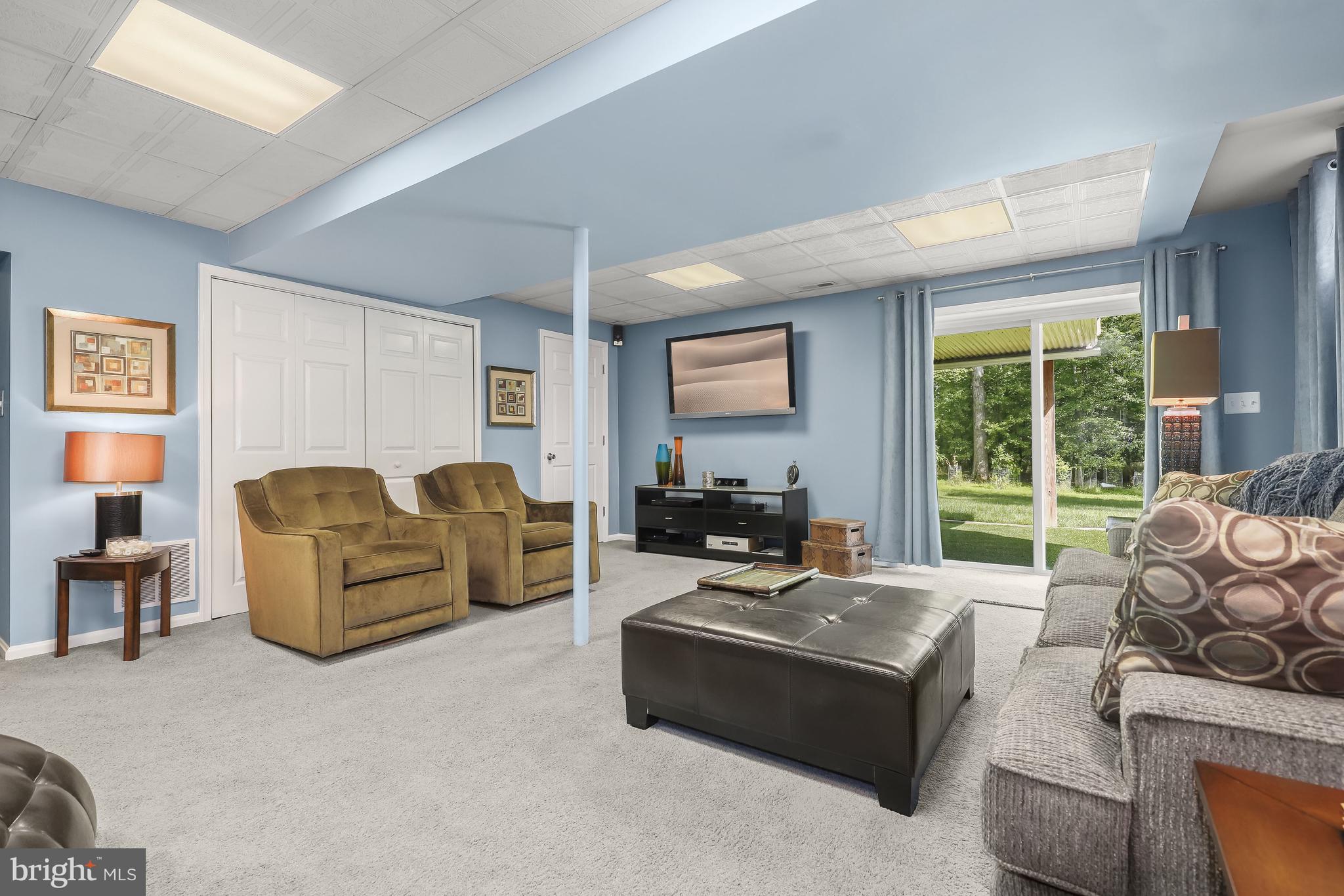 6367 Saddle Drive Columbia, MD 21045 - Photo 34 of 51 Walkout lower level recreation room