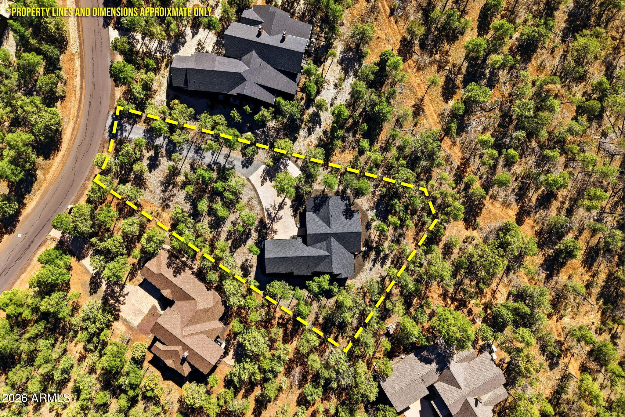 1900 South Monkshood Road Show Low, AZ 85901 - Photo 43 of 49 Aerial View