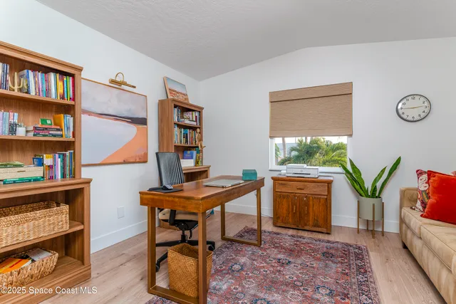 a view of beach and an ocean