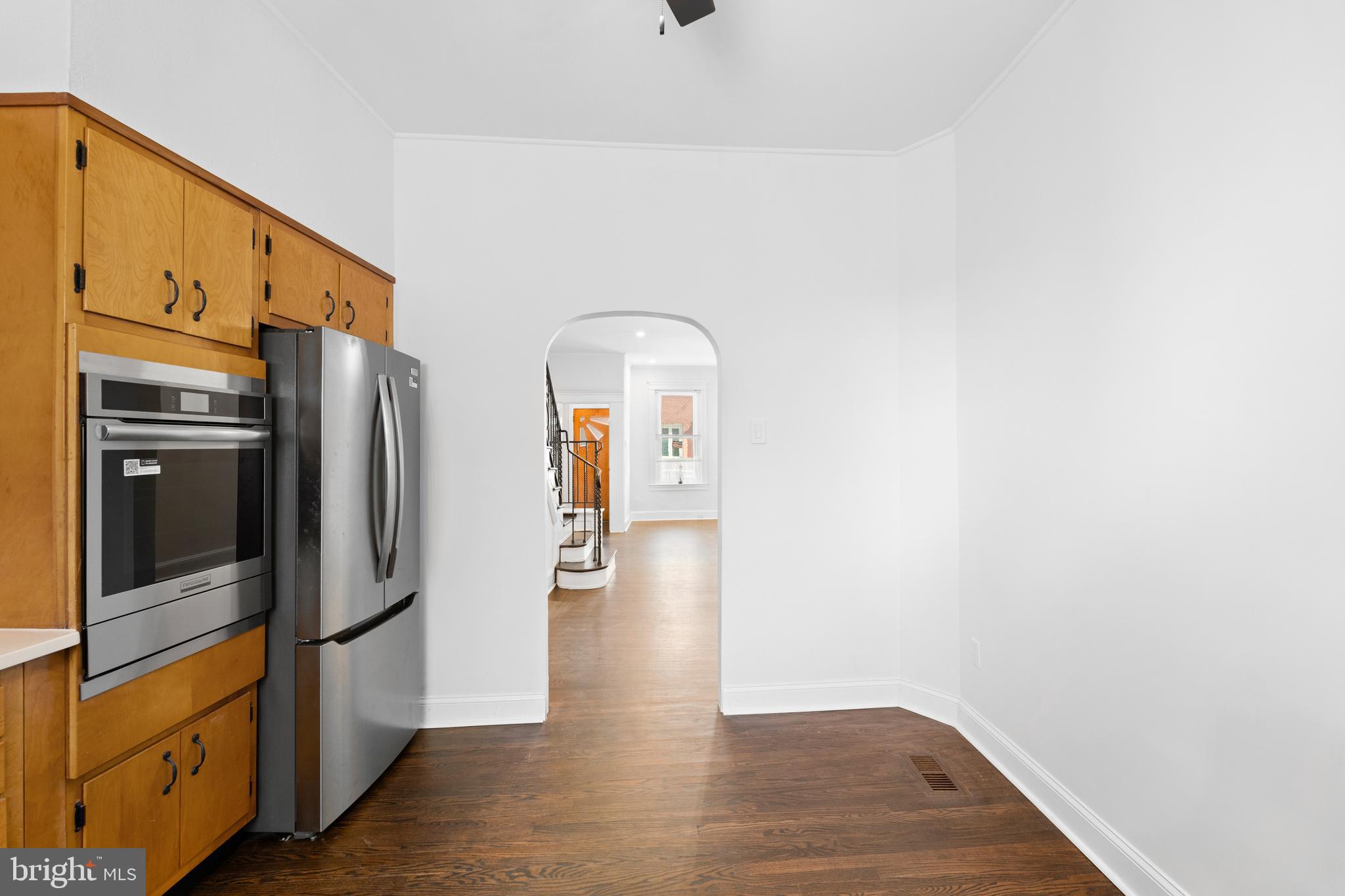 244 Mifflin Street Philadelphia, PA 19148 - Photo 7 of 21 a view of walk in closet with wooden floor