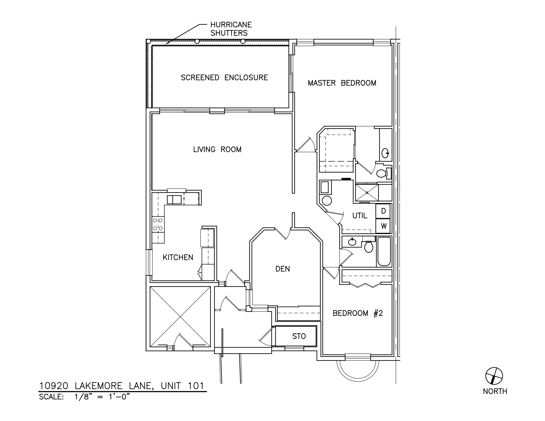 10920 Lakemore Lane, Unit 101 Boca Raton, FL 33498 - Photo 39 of 41 a picture of a floor plan