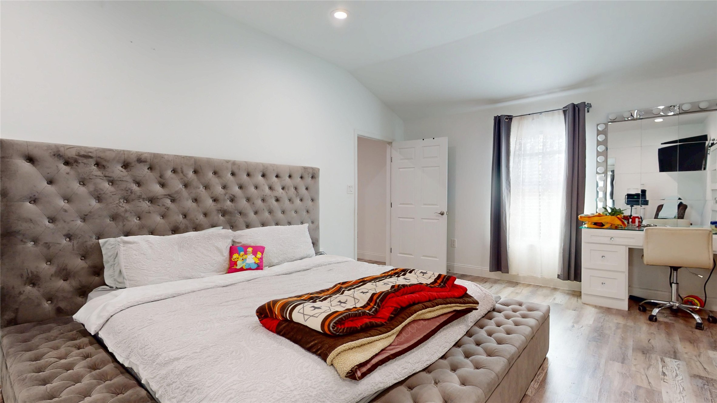 827 Dondell Street Channelview, TX 77530 - Photo 25 of 49 827 Dondell St, Primary bedroom with window.