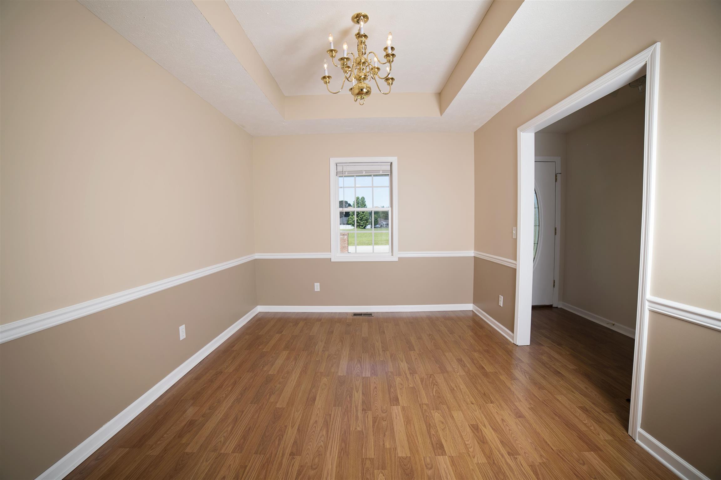 134 Hunt Creek Road Manchester, TN 37355 - Photo 3 of 14 Set up for entertaining, is this Formal Dining Room freshly paint, and waiting for your dining room furniture.