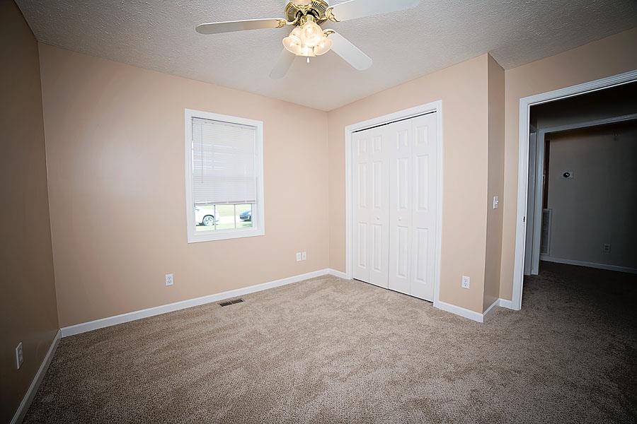 134 Hunt Creek Road Manchester, TN 37355 - Photo 9 of 14 Bedroom 2 with big closet and fresh paint.