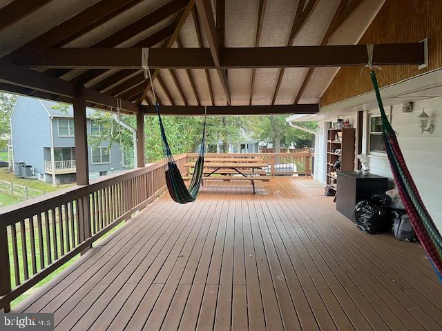 304 East Gordon Street Sterling, VA 20164 - Photo 16 of 17 a view of porch with wooden floor and outdoor seating