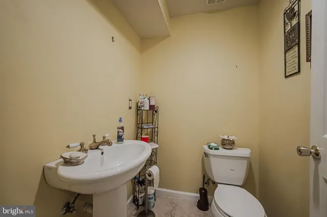 a view of a balcony with wooden floor