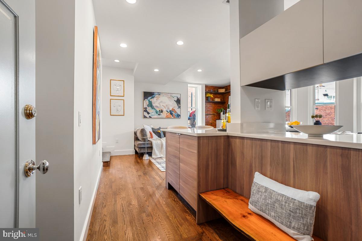 2107 S Street Northwest, Unit M Washington, DC 20008 - Photo 3 of 30 a view of a living room and dining room