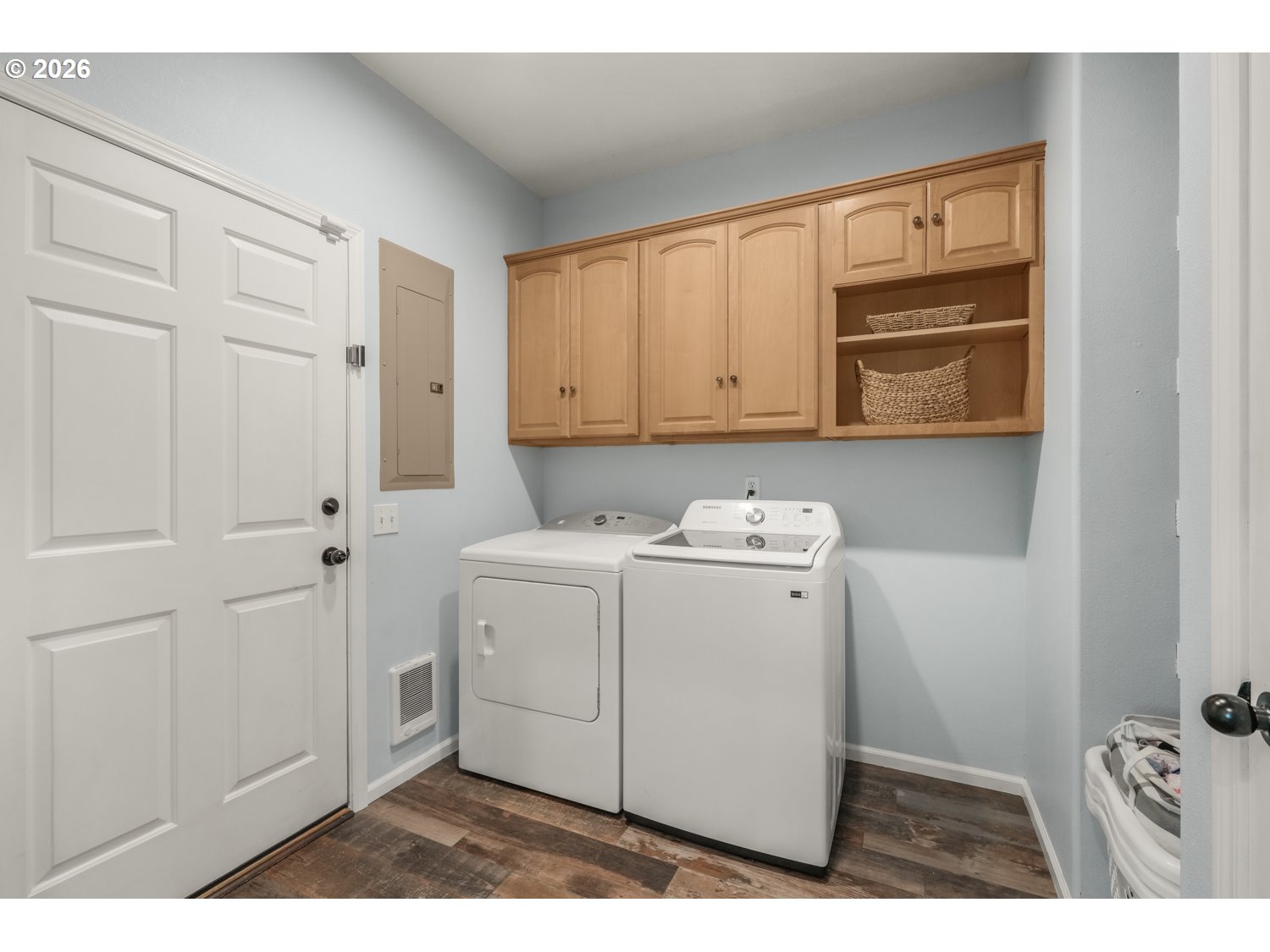2927 Ruby Court Bandon, OR 97411 - Photo 23 of 38 a utility room with dryer and washer