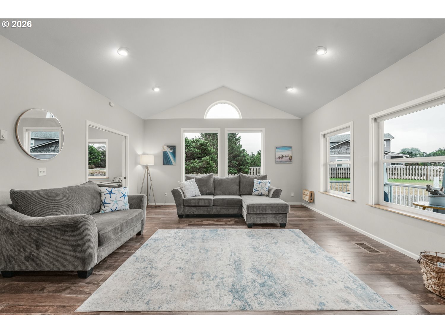 2927 Ruby Court Bandon, OR 97411 - Photo 5 of 38 a living room with furniture and a large window