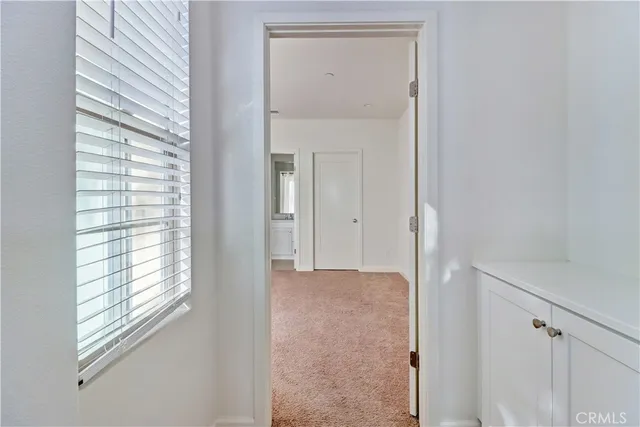 a view of an front door