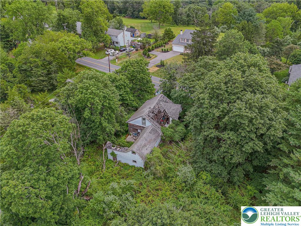 45 Everittstown Road Frenchtown, NJ 08825 - Photo 13 of 16 an aerial view of a house with a yard