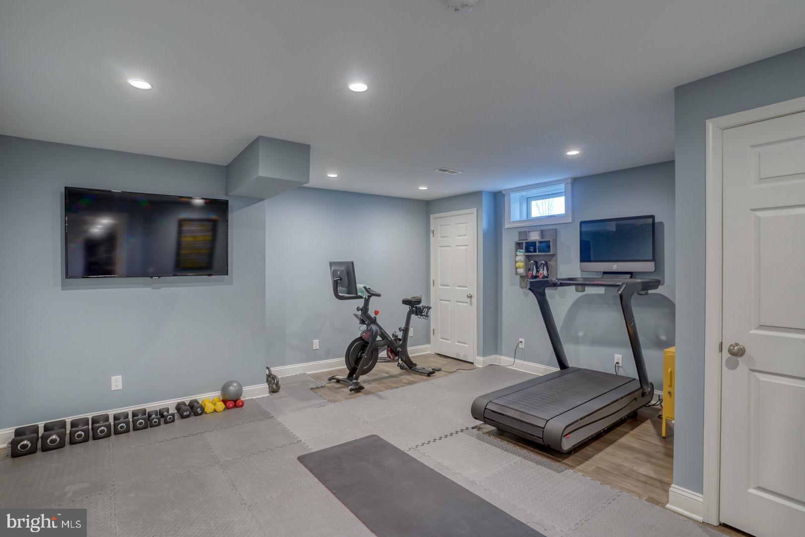 513 Spring Hollow Drive Middletown, DE 19709 - Photo 46 of 83 a view of a room with gym equipment