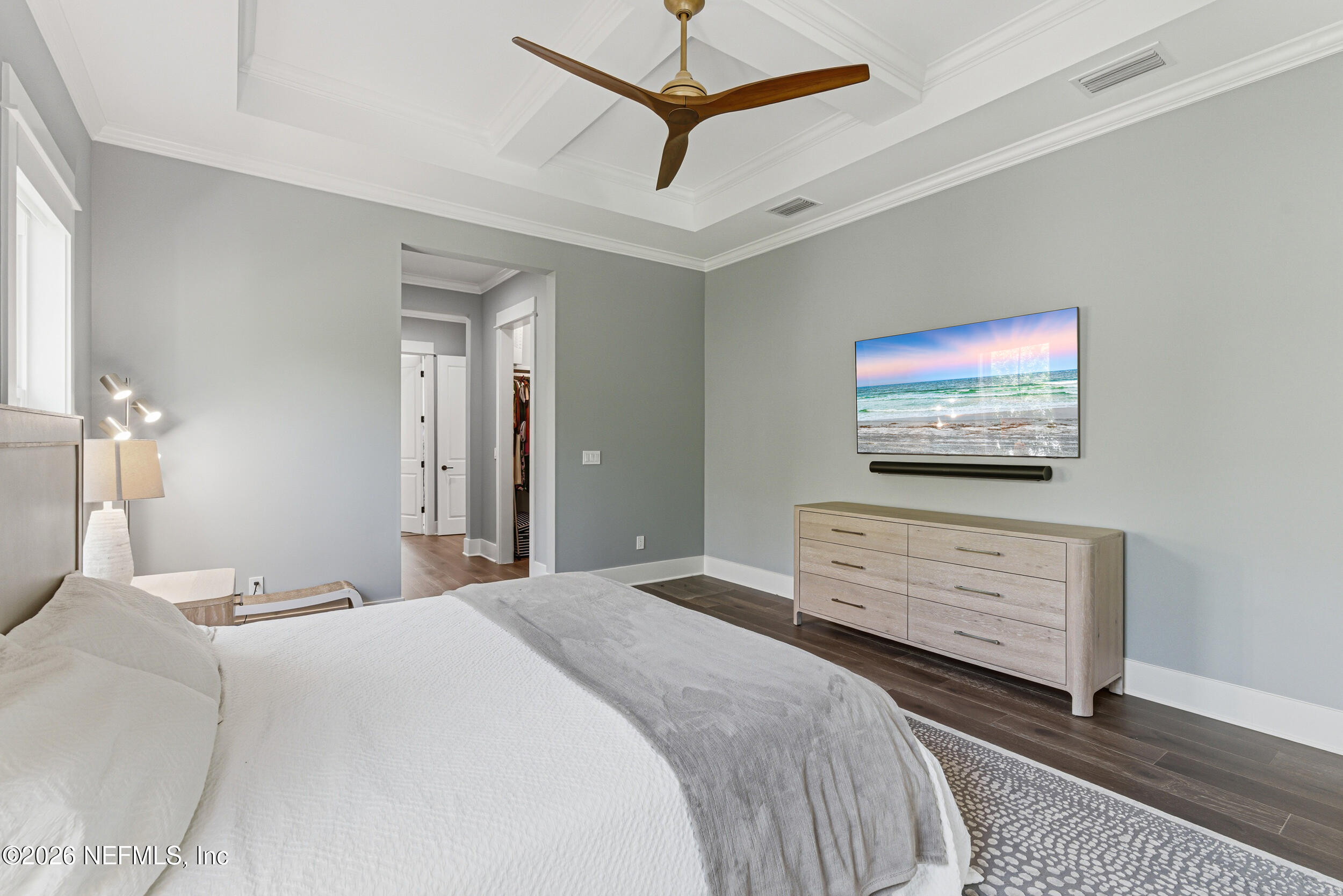 4640 Palm Vly Road Ponte Vedra Beach, FL 32082 - Photo 29 of 72 a bedroom with a bed and a dresser