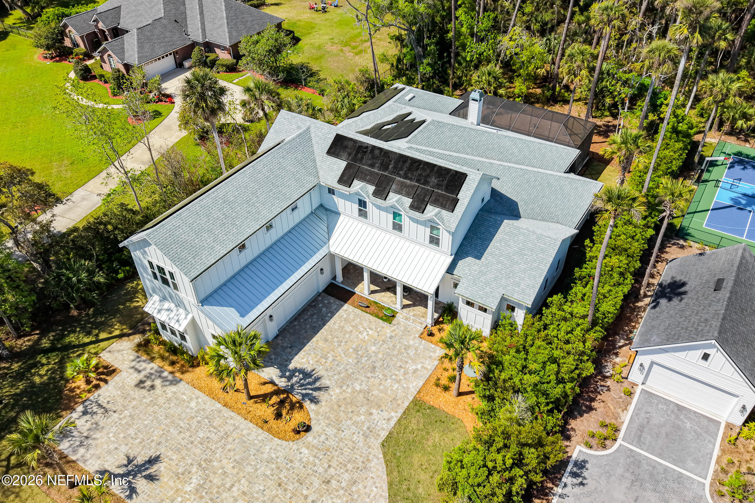 4640 Palm Vly Road Ponte Vedra Beach, FL 32082 - Photo 70 of 72 an aerial view of a house with outdoor space