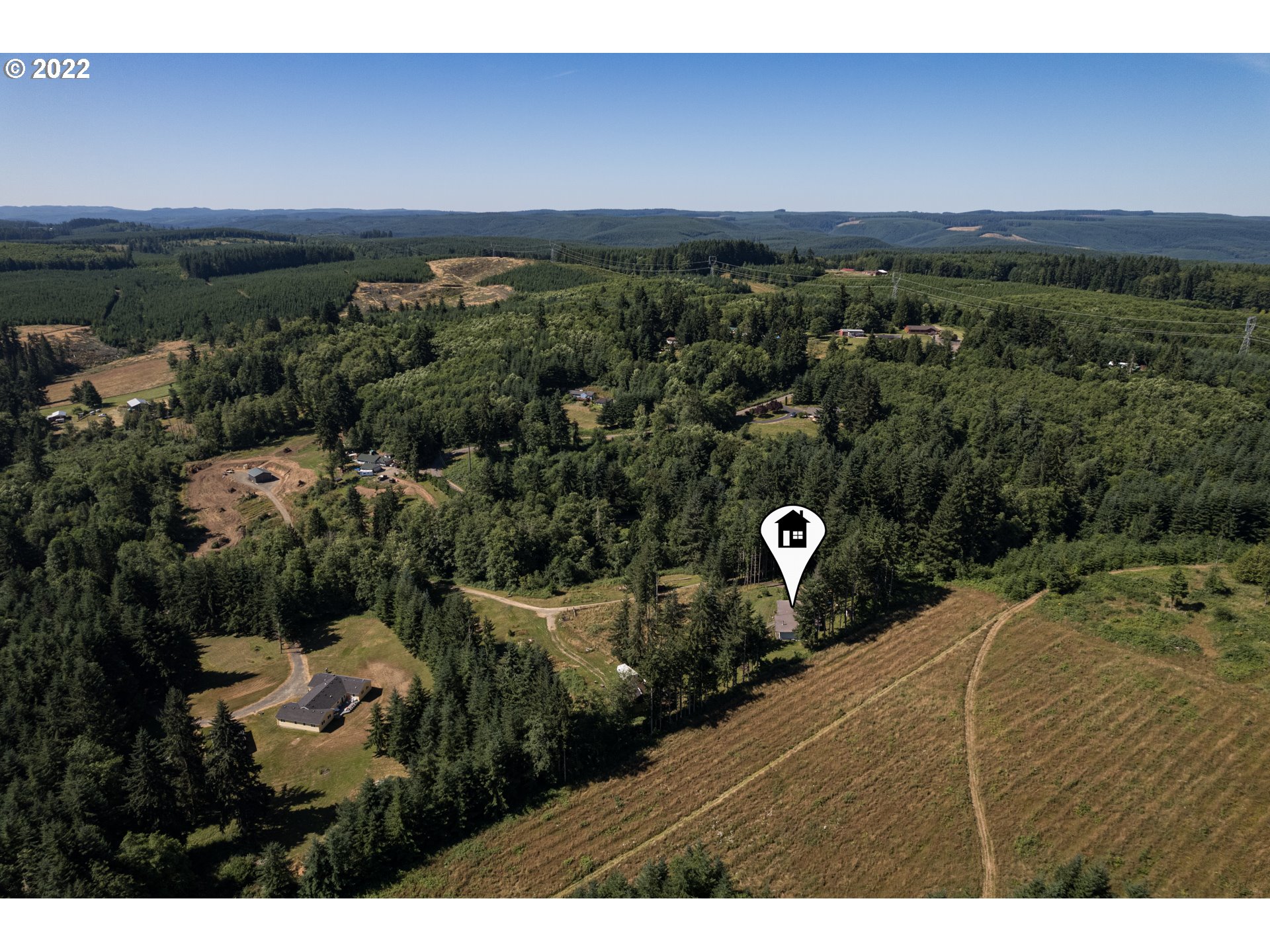 25825 Wolden Road Rainier, OR 97048 - Photo 15 of 19 Drone View/UAV