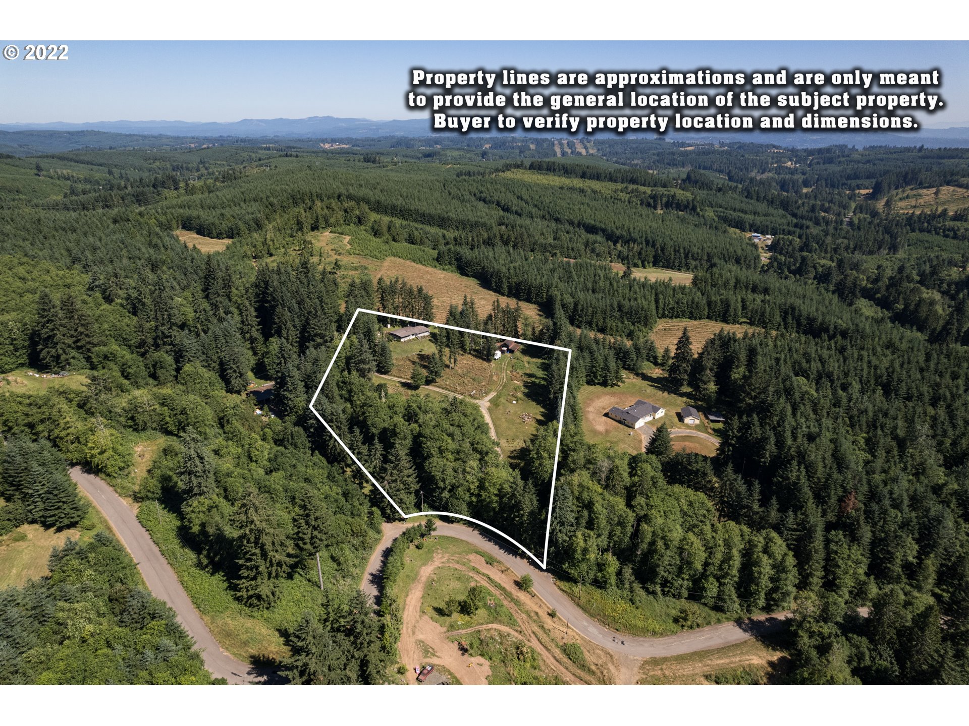 25825 Wolden Road Rainier, OR 97048 - Photo 16 of 19 Drone View/UAV