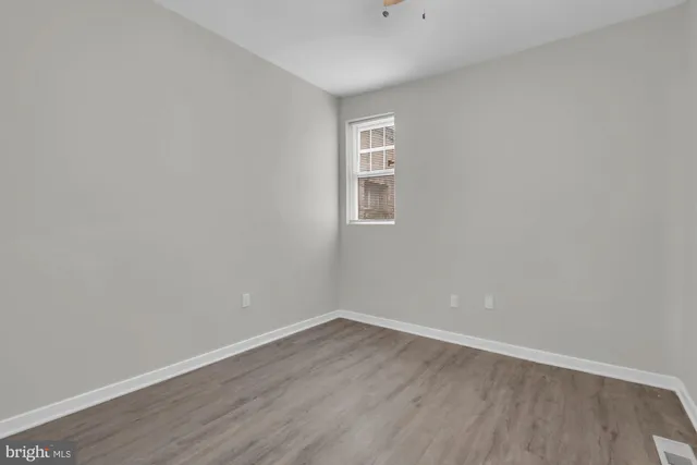 wooden floor in an empty room