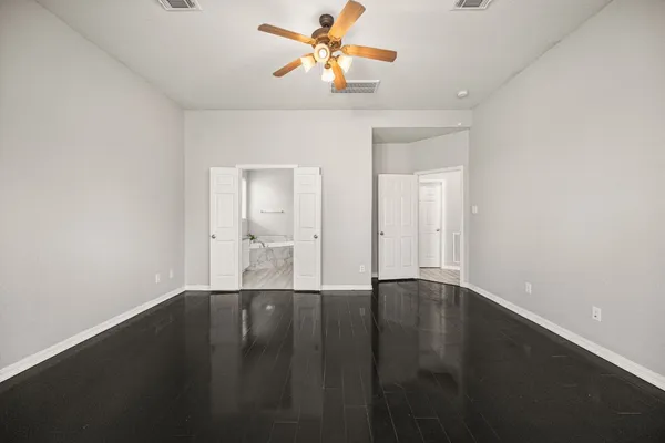 a view of a livingroom with a flat screen tv