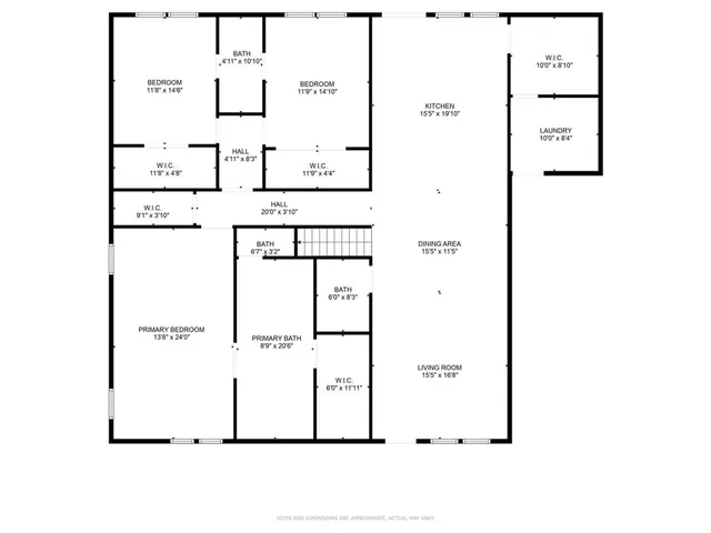 a picture of a floor plan