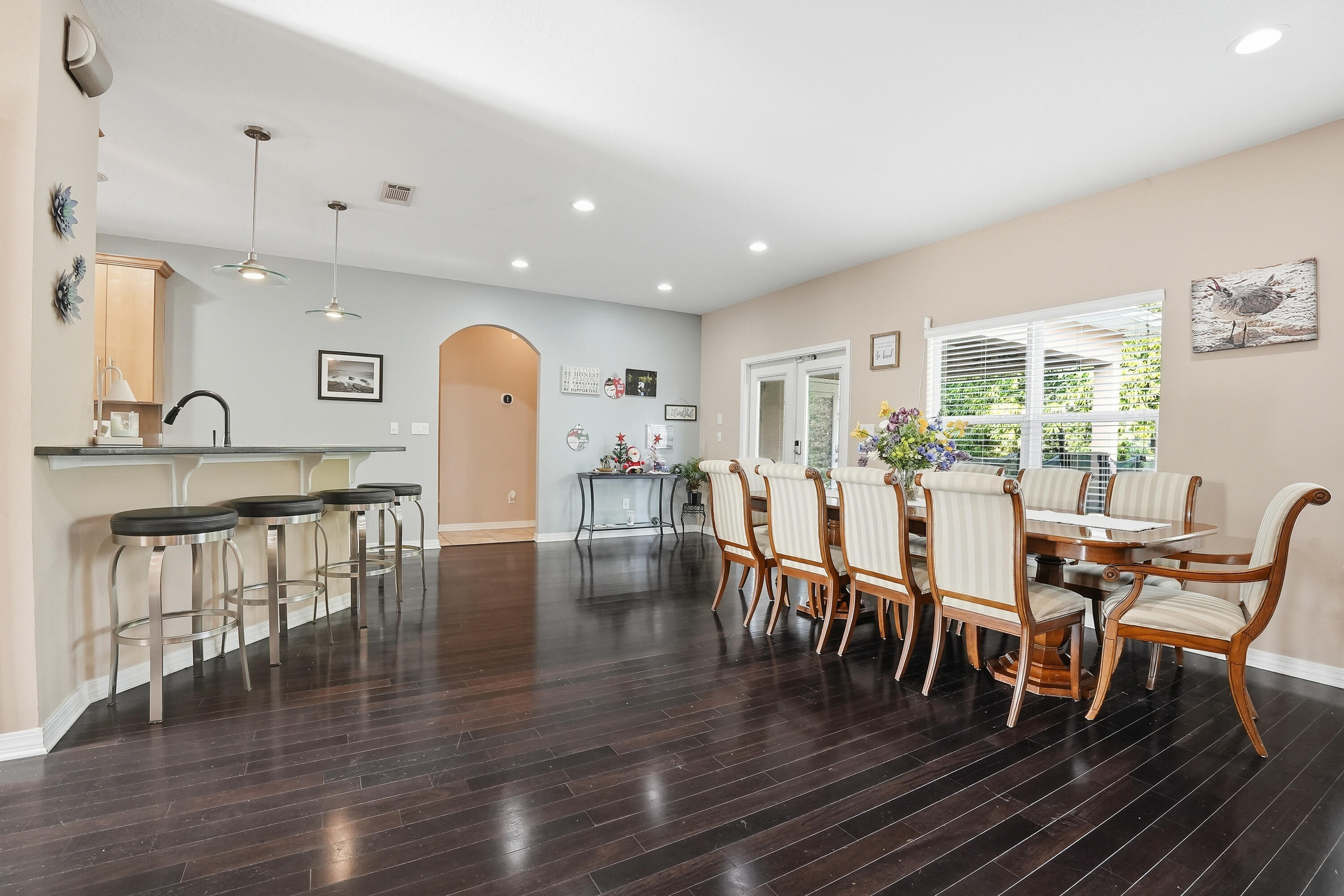 1961 Chesapeake Ridge Fort Walton Beach, FL 32547 - Photo 11 of 47 a dining room with furniture window and wooden floor