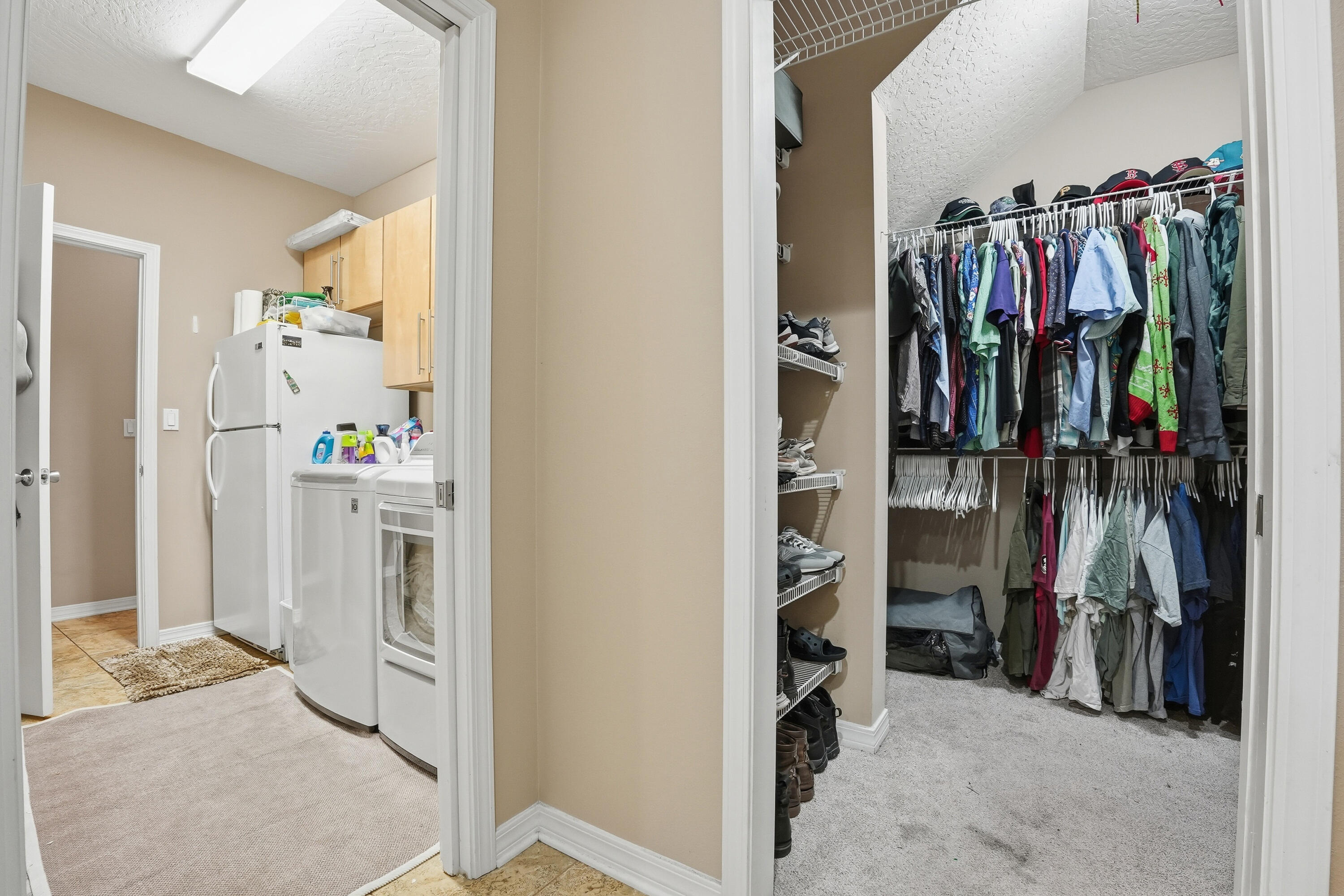 1961 Chesapeake Ridge Fort Walton Beach, FL 32547 - Photo 30 of 47 a view of walk in closet with clothes and shoes