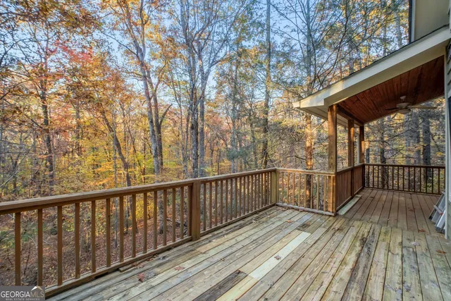 a view of a city with mountains in the background