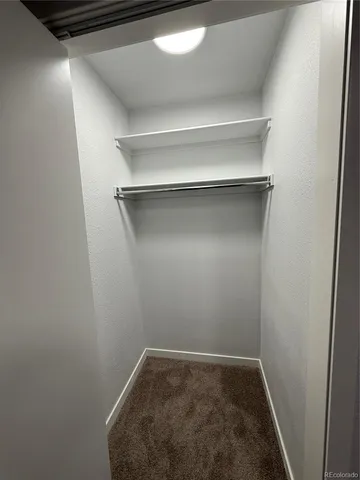 an empty room with a natural light