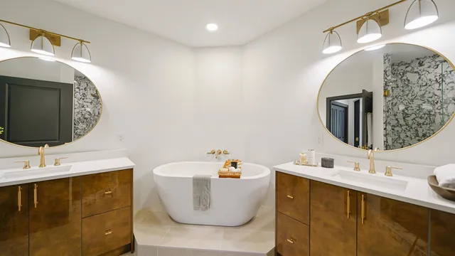 a view of a wooden door