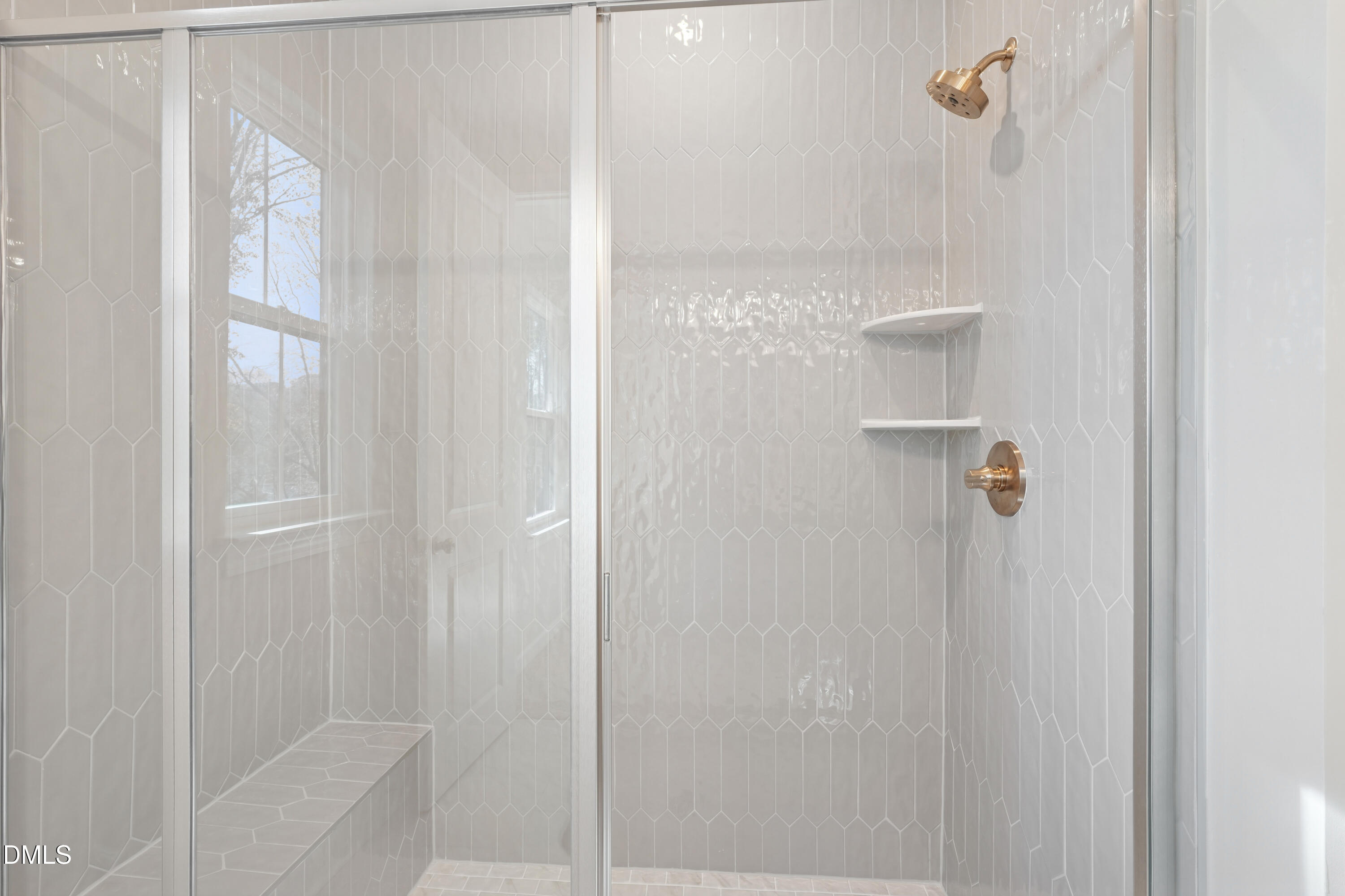 4607 Mint Leaf Lane Raleigh, NC 27612 - Photo 14 of 17 a bathroom with a shower