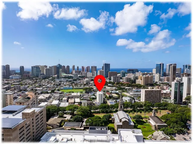 a view of parking area